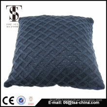 2015 Cotton Blue Chevron Striped Accent Decorative Throw Pillow Cover Fashion Cushioning Popular
